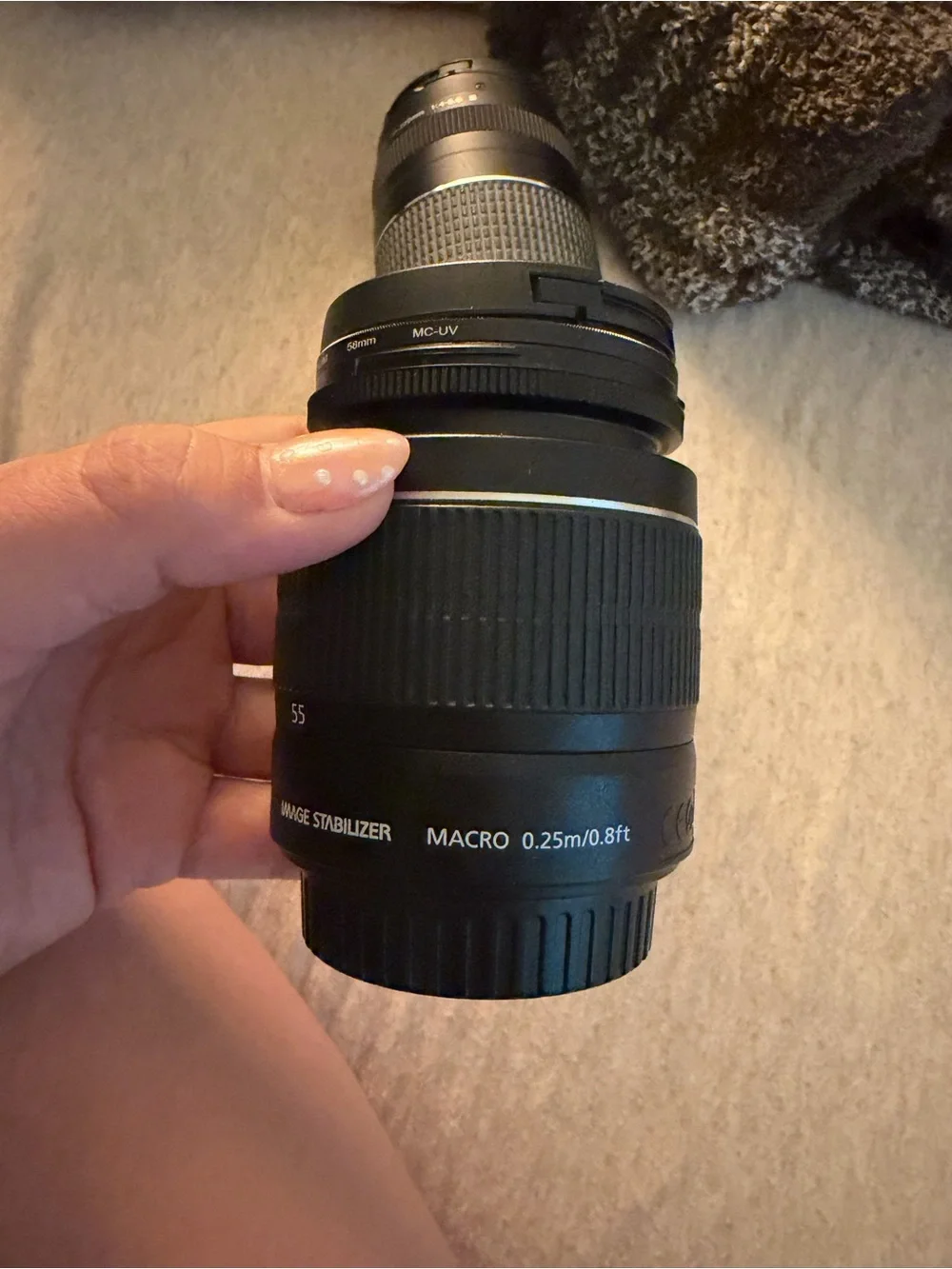 Canon Black EF-S 18-55mm Standard Zoom Lens